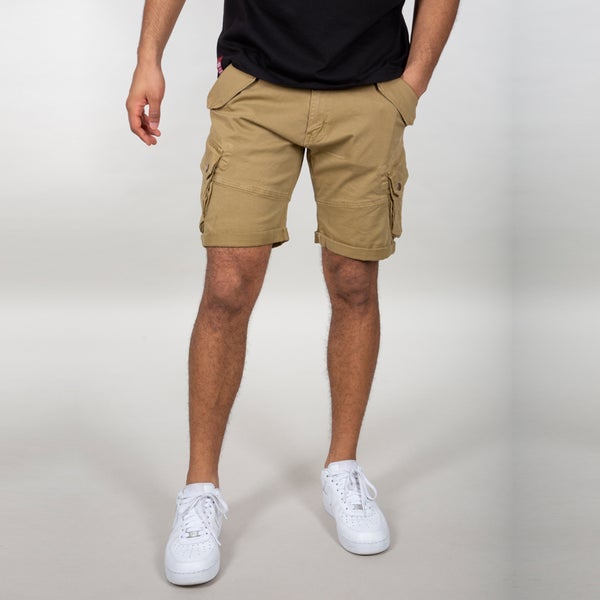 Alpha Industries Cotton-Blend Twill Combat Shorts
