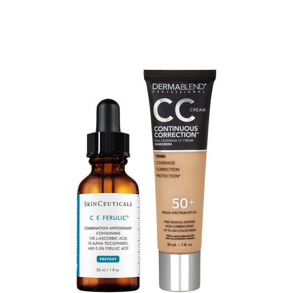 SkinCeuticals and Dermablend Anti-Aging Brightening Duo with Vitamin C and Niacinamide (Various Shades) (Worth $208.00)