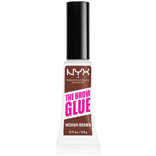 NYX Professional Makeup The Brow Glue Instant Styler - Medium Brown