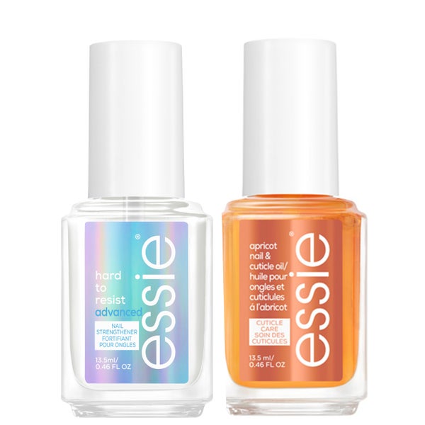 essie Nagelverzorging Hard to Resist Advanced en Nagelriemolie Abrikoos Behandeling Duo Kit