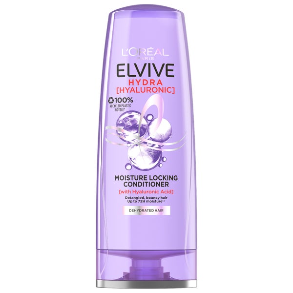 L'Oréal Paris Elvive Hydra Hyaluronic Conditioner with Hyaluronic Acid for Dry Hair 500ml
