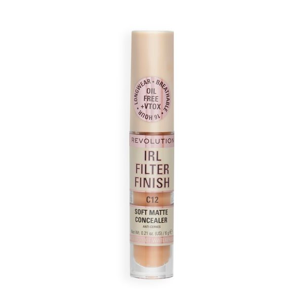 Makeup Revolution IRL Filter Finish Concealer - C12