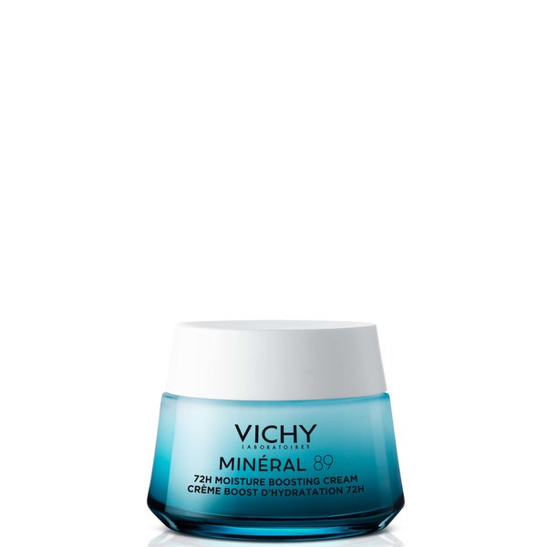 Crema estimulante de hidratación con ácido hialurónico y escualeno Minéral 89 72Hr de Vichy (50 ml)