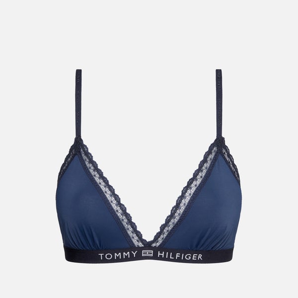 Tommy Hilfiger Lace-Trimmed Triangle Bra