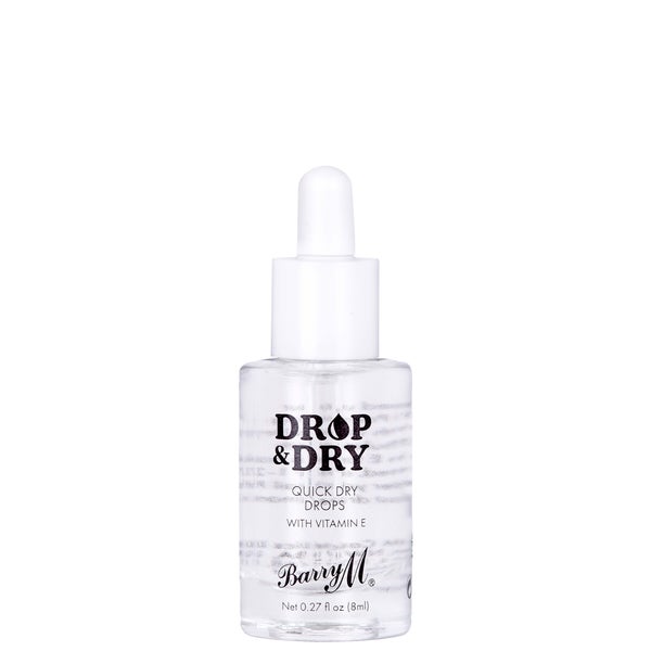 Barry M Cosmetics Drop and Dry Quick Dry Drops 8ml