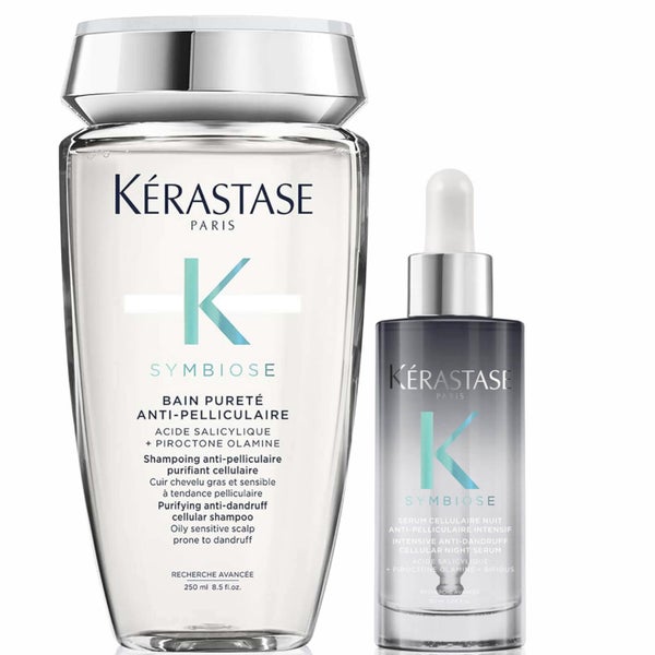 Kérastase Symbiose Anti-Dandruff Cleanse and Treat Duo for Oily Scalps