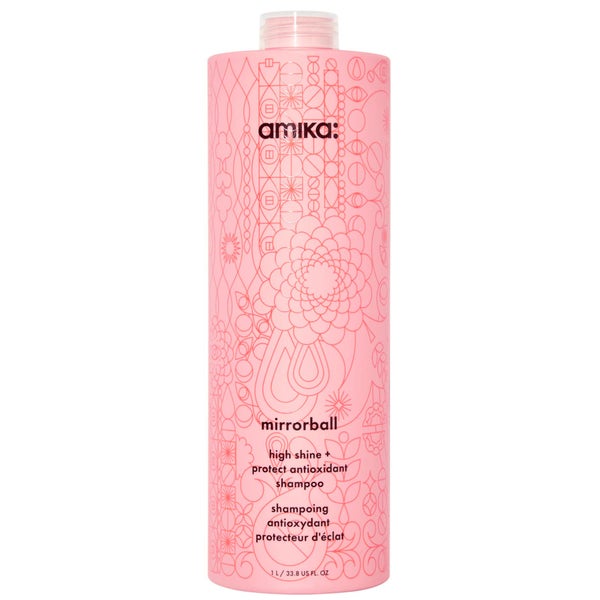 amika Mirrorball High Shine + Protect Antioxident Shampoo 1L