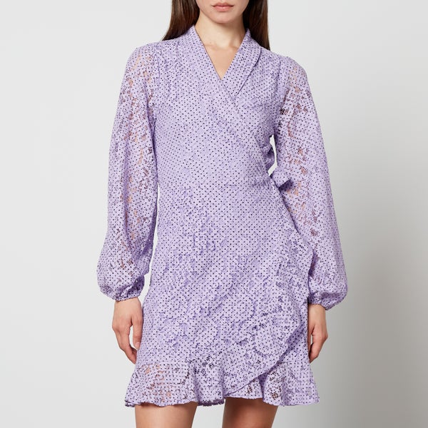Cras Lindacras Cotton-Blend Guipure Lace Dress