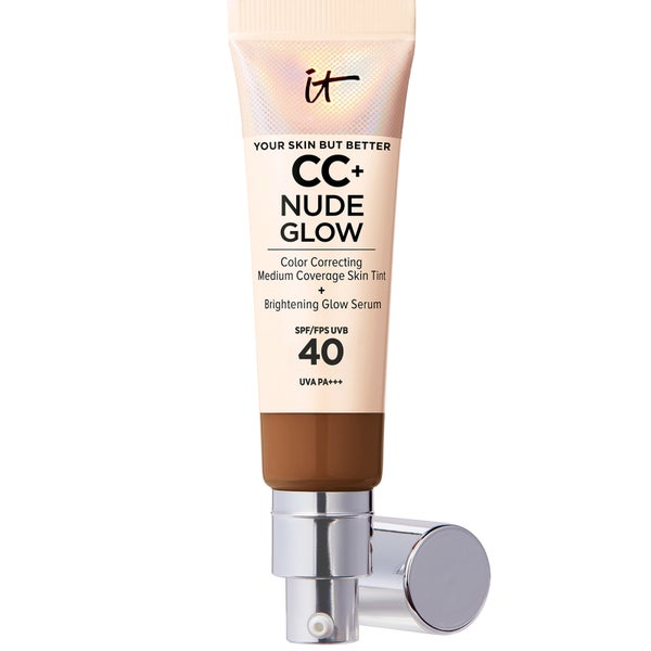 IT Cosmetics CC+ Nude Glow Lightweight Foundation and Glow Serum with SPF 40 - Neutral Rich