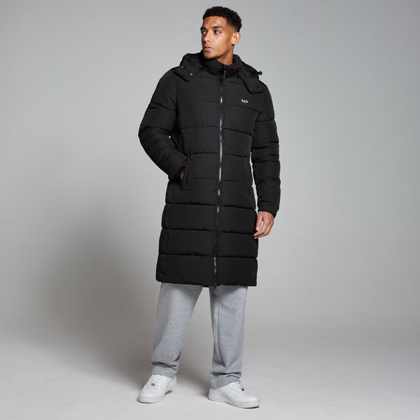 MP Men's Long Puffer Jacket - Black