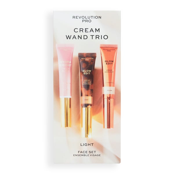 Revolution Pro Cream Face Wand Trio - Light