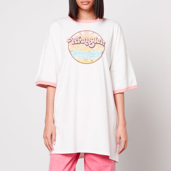 Wrangler Oversized Ringer Cotton T-Shirt