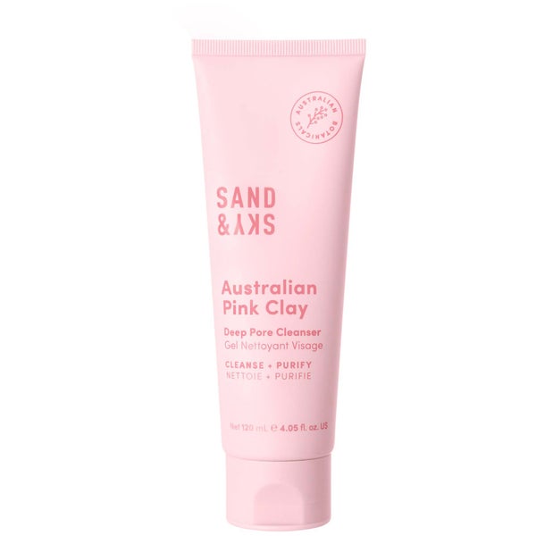 Sand & Sky Australian Pink Clay Deep Pore Cleanser 120ml