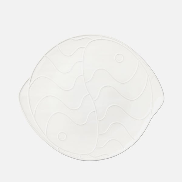 Broste Copenhagen Pesce Plate - White