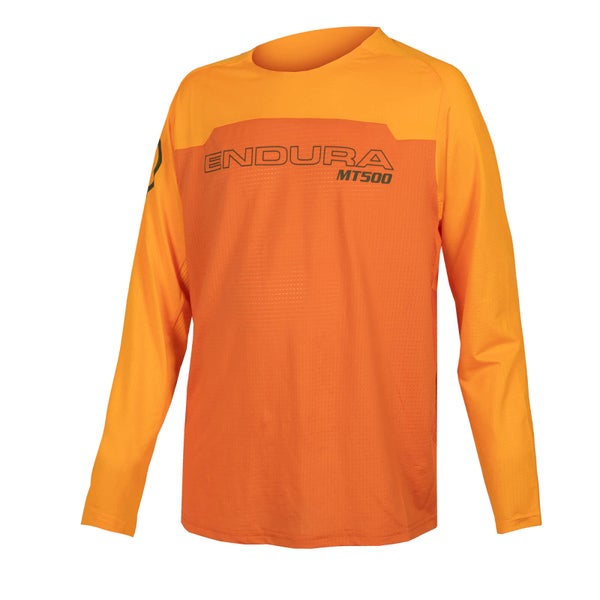 Camiseta Infantil Burner MT500 M/L Print Jersey LTD para Niños - Tangerine