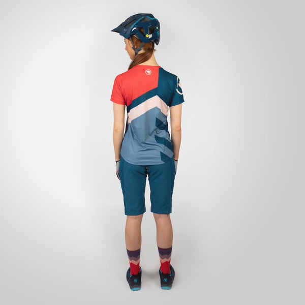 Femmes T-shirt imprimé SingleTrack LTD pour femme - Grenade
