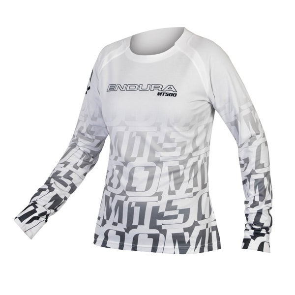 MT500 Print T-Shirt LTD (langarm) für Damen - Schwarz