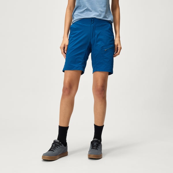 Hummvee Lite Shorts mit Innenhose für Damen - Blaubeere