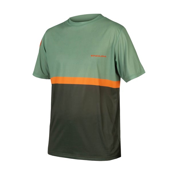 SingleTrack Core T-Shirt II für Herren - Mandarine