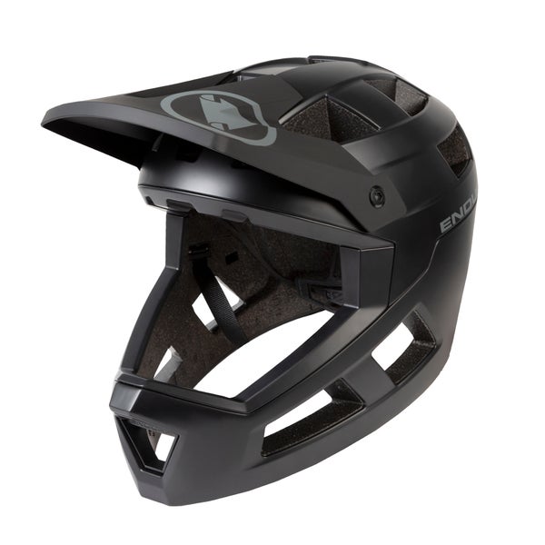 SingleTrack Full Face MIPS Helmet: Black