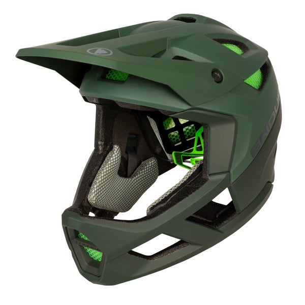 MT500 Full Face MIPS® Helm - Waldgrün