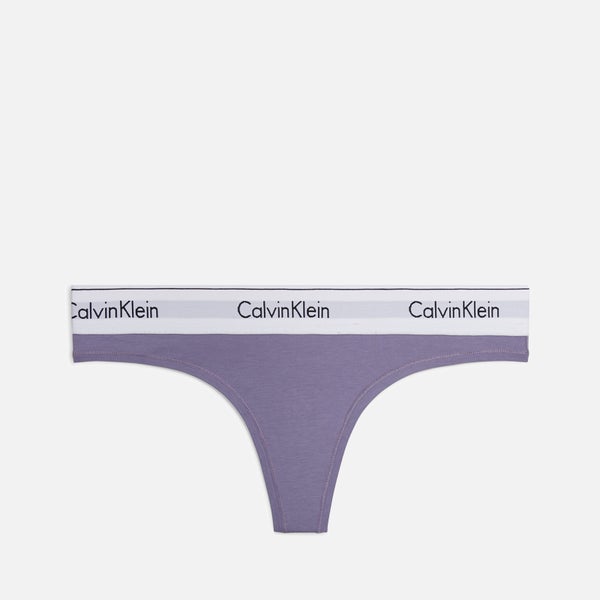 Calvin Klein Underwear Cotton-Blend Thong