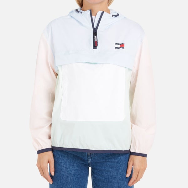 Tommy Jeans Colour-Block Packable Chicago Shell Jacket