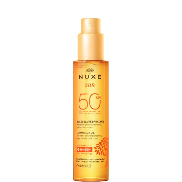 Olio Solare Abbronzante Alta Protezione SPF50 viso e corpo, NUXE Sun 150 ml