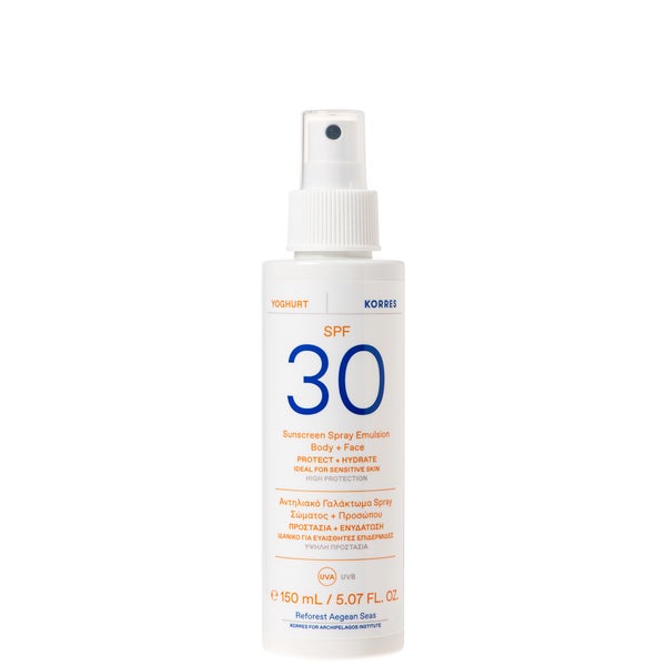 Yoghurt Sunscreen Spray Emulsion Body + Face SPF 30