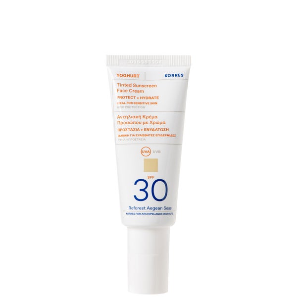 Yoghurt Tinted Sunscreen Face Cream Spf 30