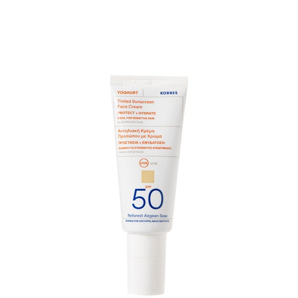 Yoghurt Tinted Sunscreen Face Cream SPF 50
