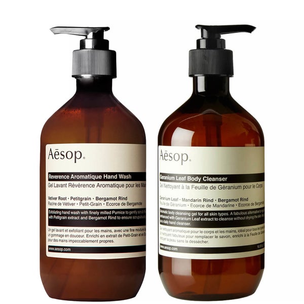 Aesop Hand Wash and Body Cleanser Set