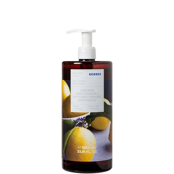 Basil Lemon Renewing Shower Gel 1000 mL