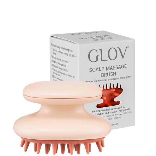 GLOV® Scalp Massage Brush for Improved Microcirculation, Exfoliation and Hair Growth