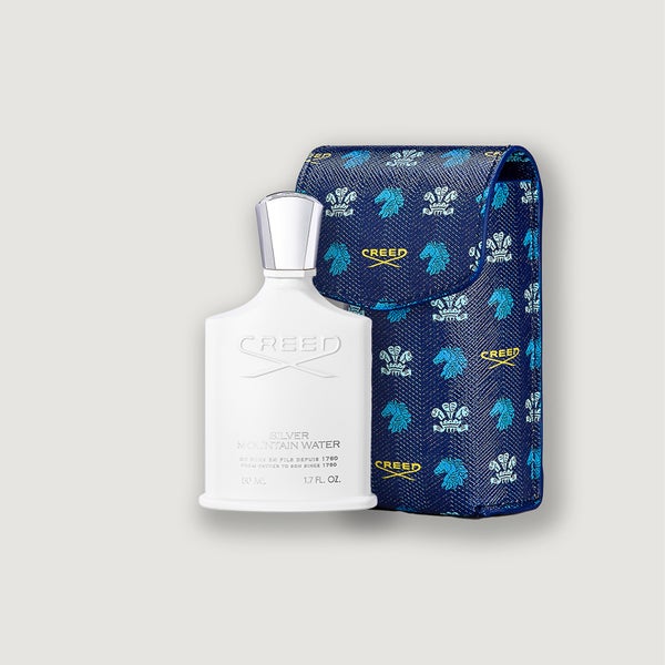 Silver Mountain Water 50ml With Leather Sleeve