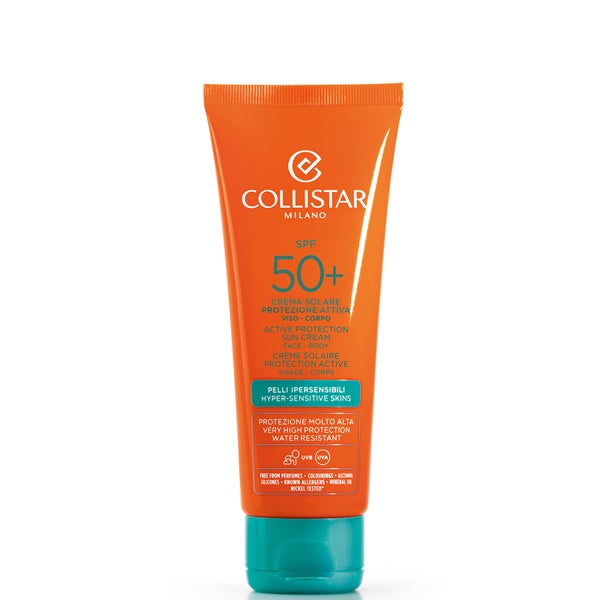 Collistar Active Protection Sun Cream Face-Body SPF 50+ 100ml