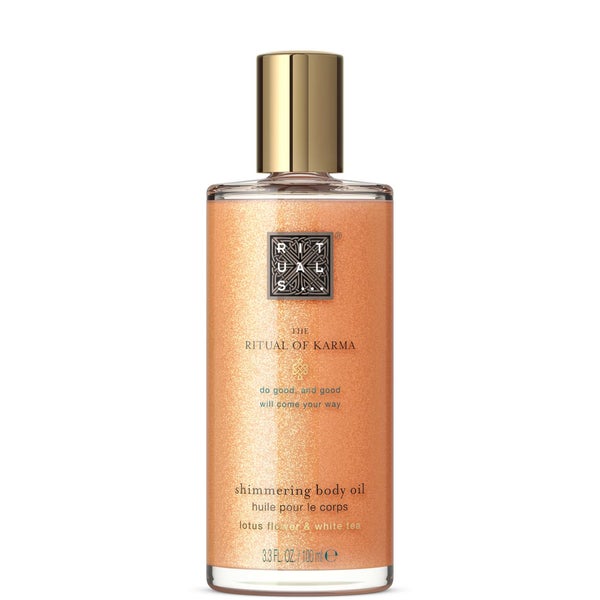 Rituals The Ritual of Karma Delicately Sweet Lotus & White Tea Shimmer Body Oil 500ml