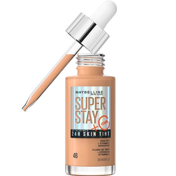 Maybelline Super Stay up to 24H Skin Tint Foundation + Vitamin C - Shade 48