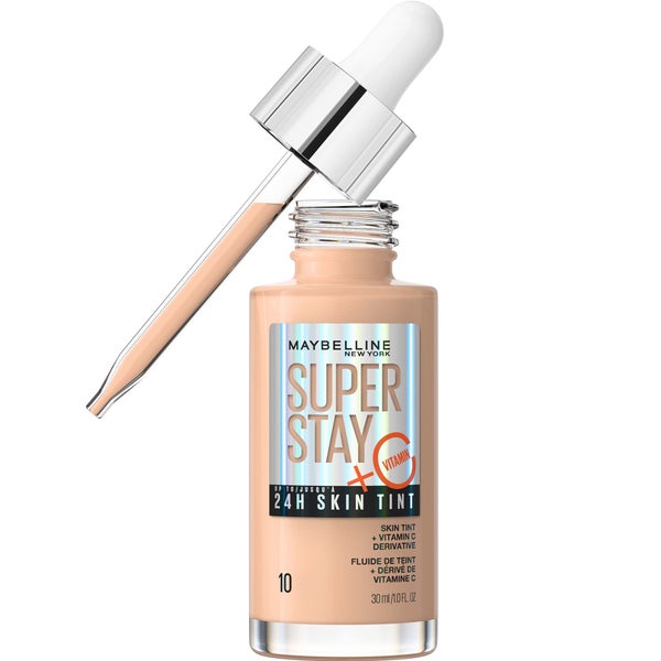 Maybelline Super Stay up to 24H Skin Tint Foundation + Vitamin C - Shade 10