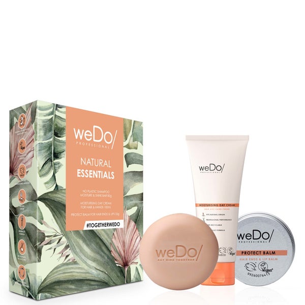 weDo/ Professional Day Cream, Lip Balm and Shampoo Bar Trio