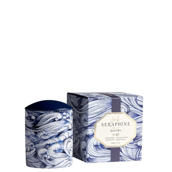 L'or de Seraphine Whitby Large Ceramic Candle 17 oz