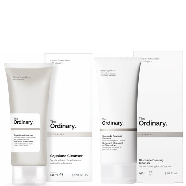 ثنائي التنظيف المضاعف من The Ordinary