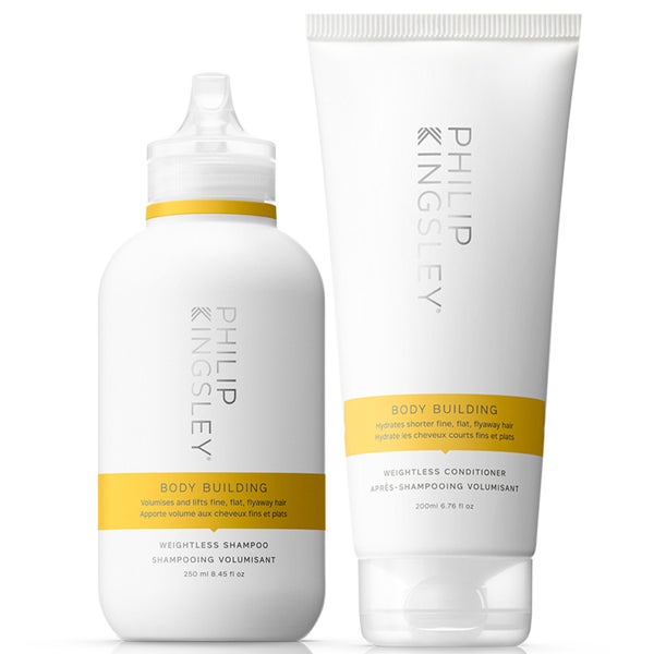 Philip Kingsley Body Building Shampoo 250ml and Conditioner 200ml Duo (Worth £48.00)