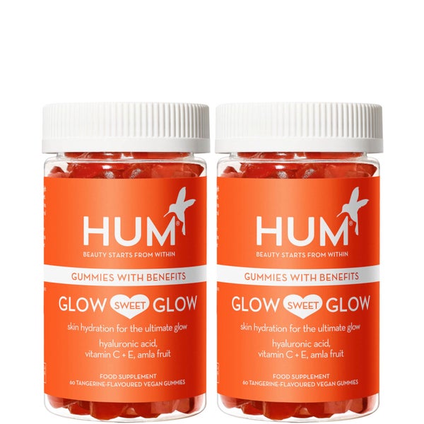 HUM Nutrition Glow Sweet Glow Supplements - 60 x 60 Gummies Bundle