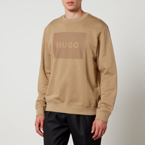 HUGO Duragol Cotton-Jersey Sweatshirt
