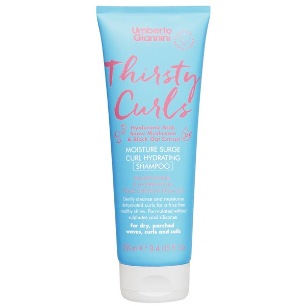 Umberto Giannini Thirsty Curls Moisture Surge Curl Hydrating Shampoo 250ml