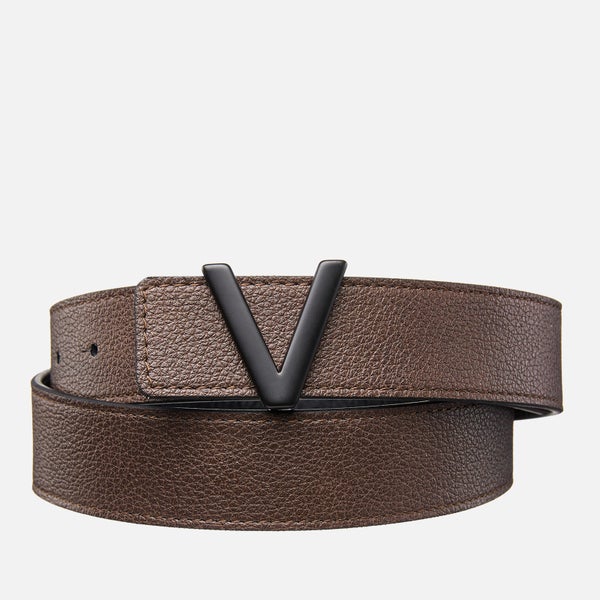 Valentino Amaretto Bis Leather Belt
