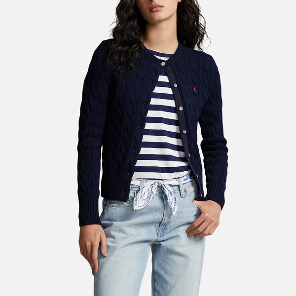 Polo Ralph Lauren Logo-Embroidered Cotton Cardigan