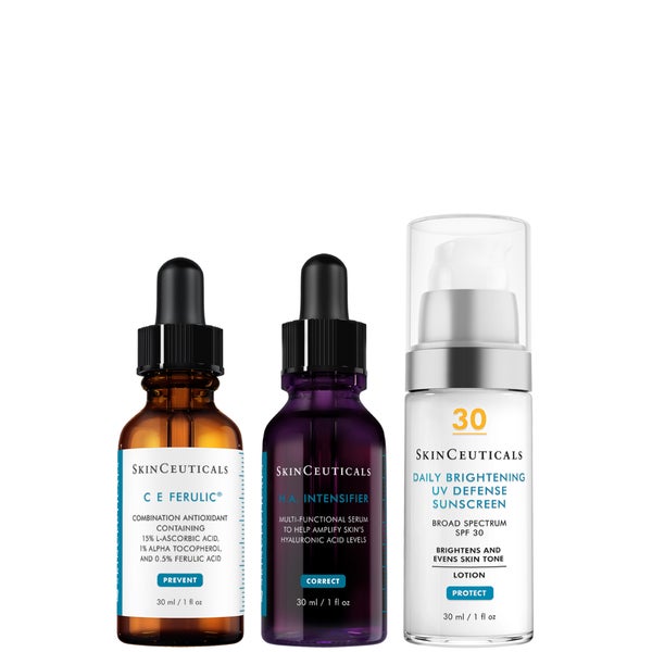SkinCeuticals Anti-Ageing Refine and Plump Regimen with Niacinamide Brightening Sunscreen Bundle ($352 Value)