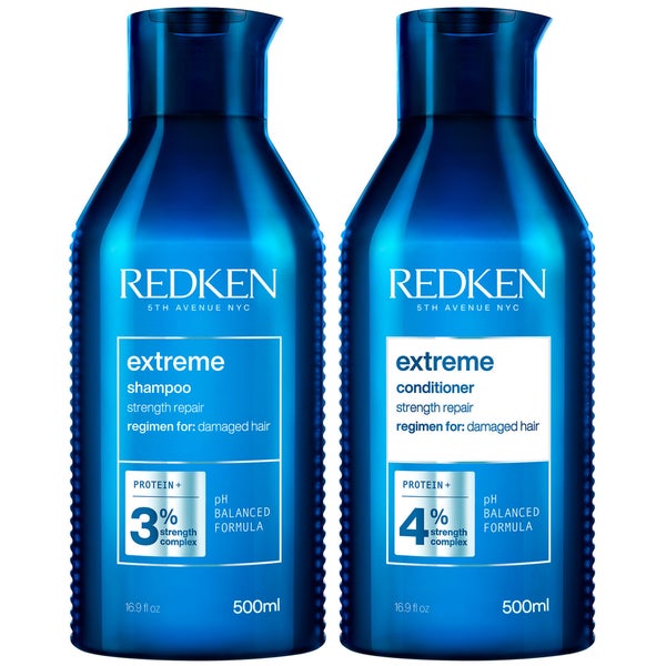 Redken Extreme Shampoo and Conditioner Routine for Damaged Hair 500ml
